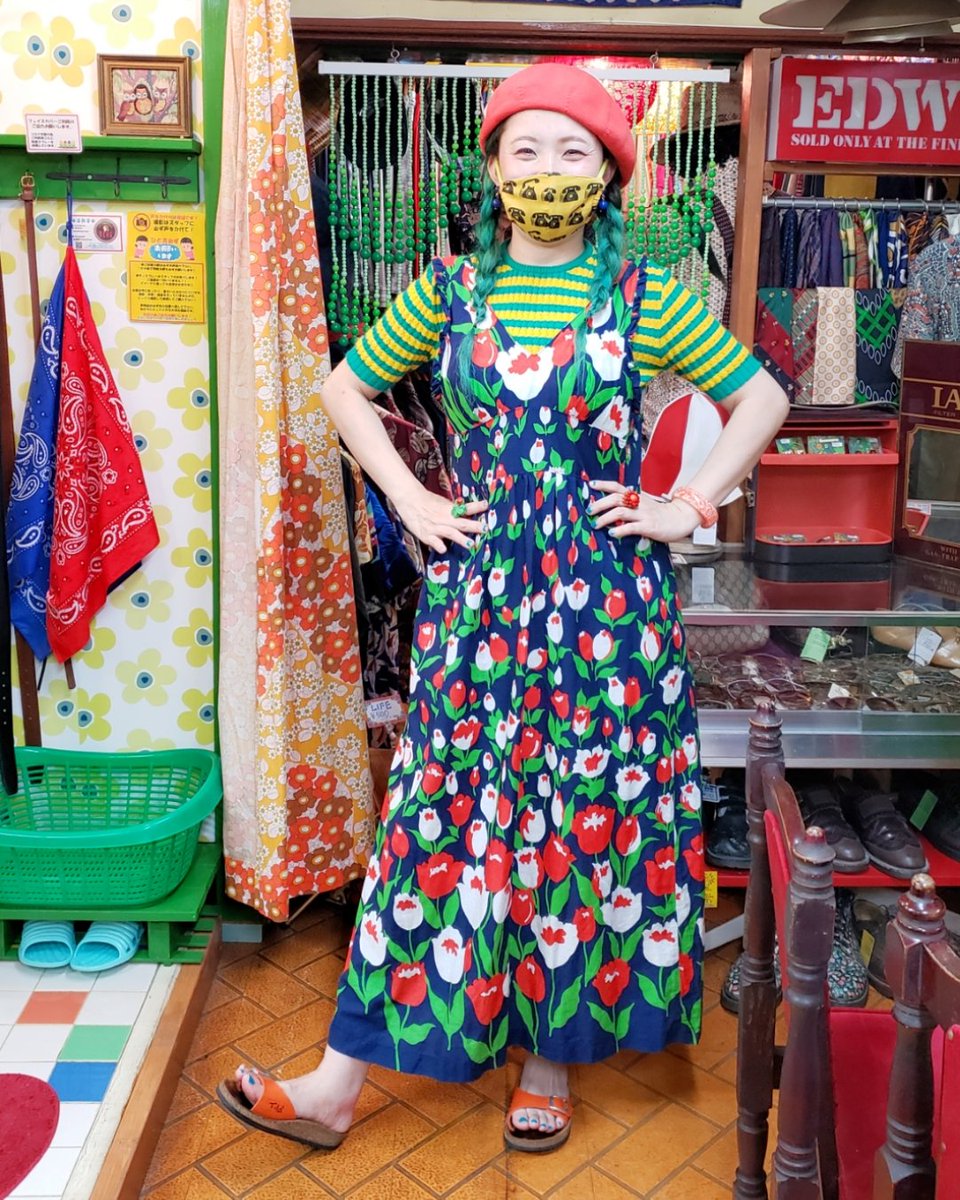 古着屋funnyface 東京都 田端 に移転しました A Twitter 古着屋funnyface ファニーフェイス レトロなふるぎファニーフェイス 古着 レトロ 昭和 昭和レトロ レトロワンピース 古着コーデ レトロコーデ レトロポップ カラフル Colorful 衣装 衣裳 70