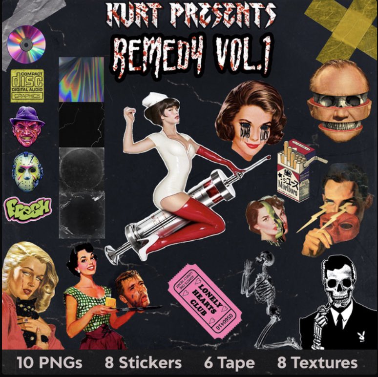 DexDraven's tweet image. You can still cop my GFX kit over on my beatstars💀💀💀
(Currently giving away a free wav lease with every purchase💥)
👇👇👇👇
kvrtbeats.beatstars.com/sound-kits/rem…