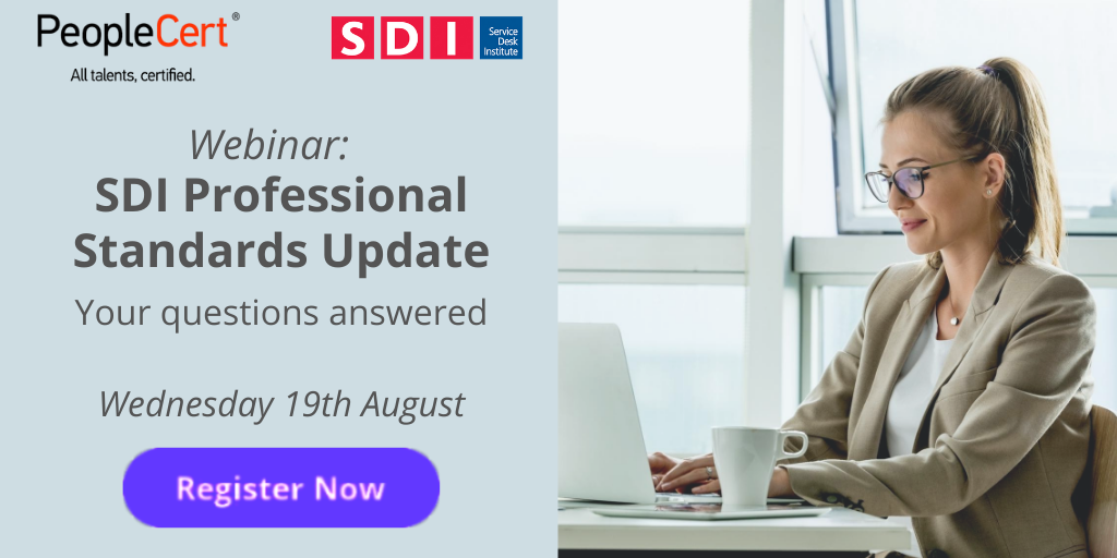 sdi_institute's tweet image. Join us for this free webinar to discover the key influences informing the refresh of the new #ServiceDeskManager &amp;amp; #ServiceDeskAnalyst Professional Standards with @PeopleCert 💻⭐🎓servicedeskinstitute.com/webinar-standa… Have your questions answered by experts Lynne Nash &amp;amp; @Noctor1905