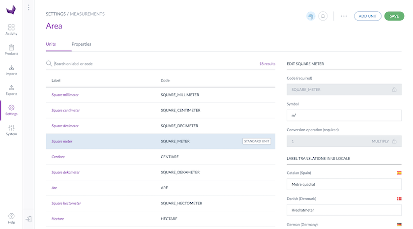 duponico's tweet photo. You can now manage your custom measurements in @akeneopim thanks to a brand new UI! ๐
Already available for our SaaS customers, it will be part of our v5 release. ๐ฆ
Want to know more? https://t.co/qCTGHePpnU โฌ
#AkeneoFeatureHighlight https://t.co/0FP46QTMAP