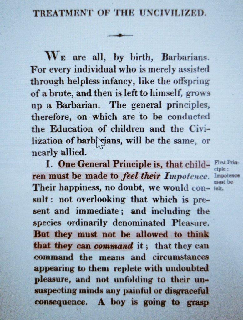 To 'CIVILIZE' uncivilised Children (Hindus in this case). They devised 4 GENERAL PRINCIPLESTo make Hindus feel IMPOTENT and incapable of making decisions. Don't interfere with  #Hindus existing state of happiness while educating them7/n