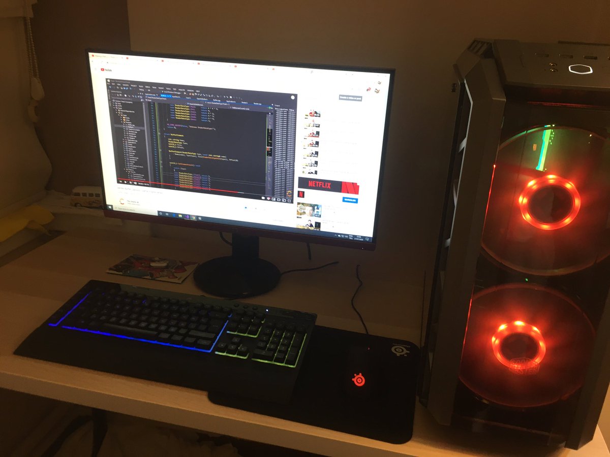 Salimp2009Salim's tweet photo. Working on game engine Rendering Api ..thnks to #TheCherno and learning more on #UnrealEngine #GametDev.tv daily walks..runs..Summer time fun..material.. coding ๐๐๐#cplusplus #UnrealEngine #gameengine https://t.co/AKRY9NiJdW