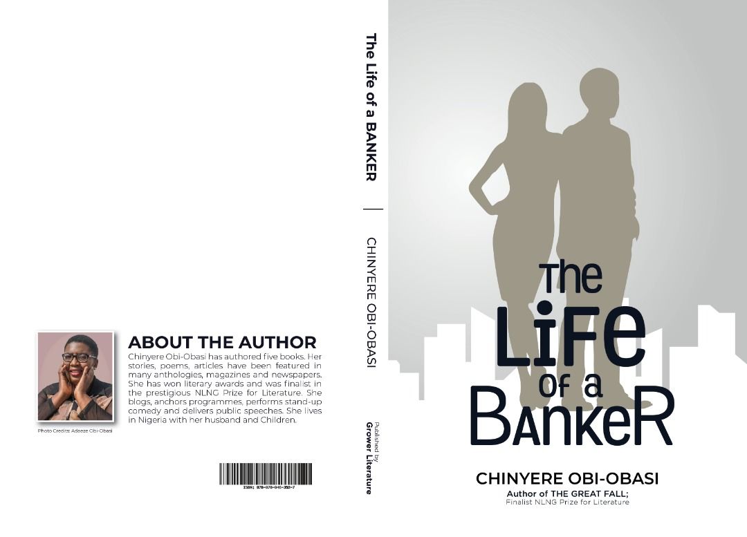 AbujaLitSociety's tweet photo. First, of its kind, this book by Chinyere Obi-Abasi x-rays the human angle of working in the bank: sociological, psychological, mental, and financial effects. #AbouttheBook https://t.co/PbYwo25EFu