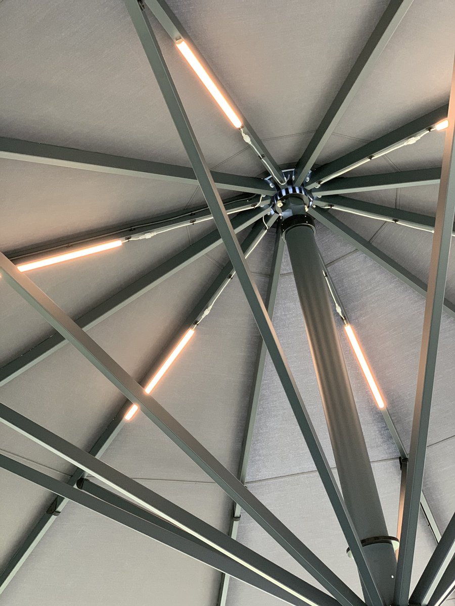 NIEUW NIEUW NIEUW!

Vanaf deze week hebben wij weer een mega parasol met heaters en verlichting! 💡

Met een diameter van 10 meter ideaal om op hete zomerse dagen onder te vertoeven. 

Ook in de wintermaanden kun je straks dankzij de heaters buiten borrelen en dineren.