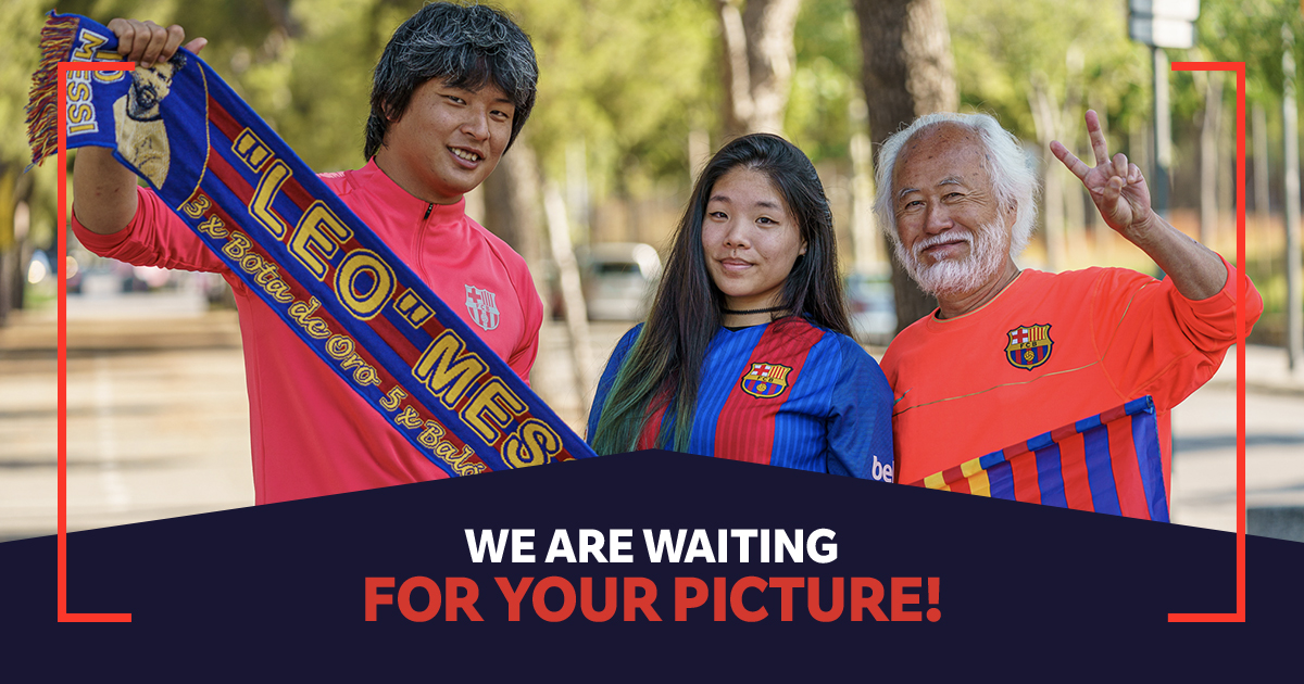 Thousand of fans have already submitted pictures!
Together we are stronger, together we are connected. 
Hurry up! Now you can be part of The Big Picture, together at Camp Nou💙❤️.

<a href="/FCBarcelona/">FC Barcelona</a> 

global.rakuten.com/corp/fcbarcelo… 

#BarçaRakuten #StrongerTogether #TheBigPicture