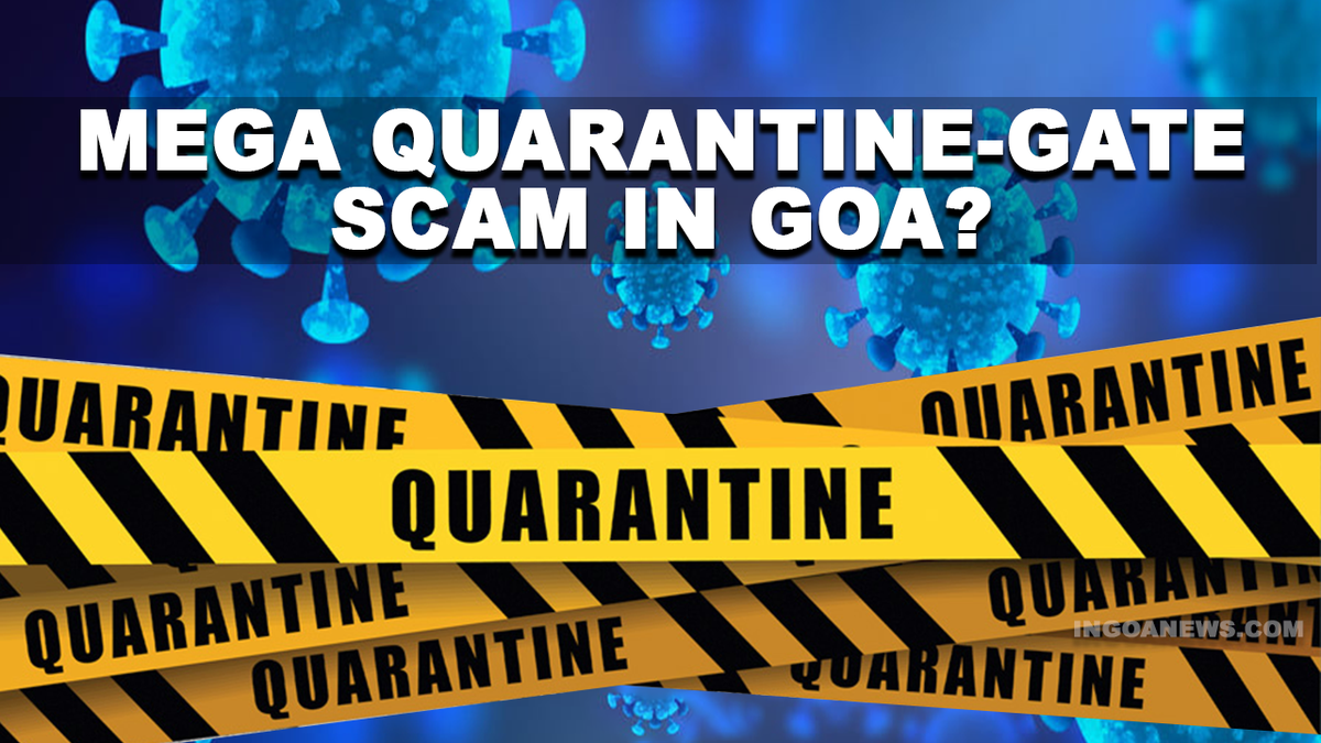 InGoa24x7's tweet photo. #QuarantineGateScam | Mega quarantine-gate scam in Goa?
WATCH: https://t.co/XU70MDfNCV
#Goa #GoaNews #Scam https://t.co/b2bq6AbGKe