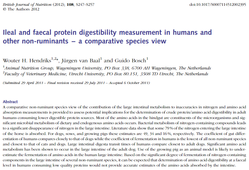 dj_surfista's tweet image. Medição da #digestibilidade ileal e fecal de proteínas em humanos e outros não #ruminantes — uma visão comparativa das espécies.
estilodevidacarnivoro.com/2020/07/medica…

#digestibility #ruminants #aminoacid #proteins #carnivore #carnivorediet #dietacarnivora #carnivorismo