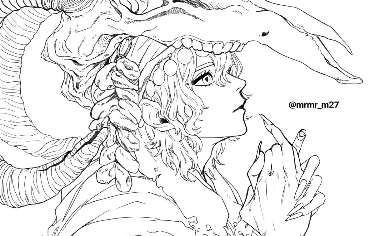 こちらは楽しい塗り絵です どうぞ もりまちこの漫画