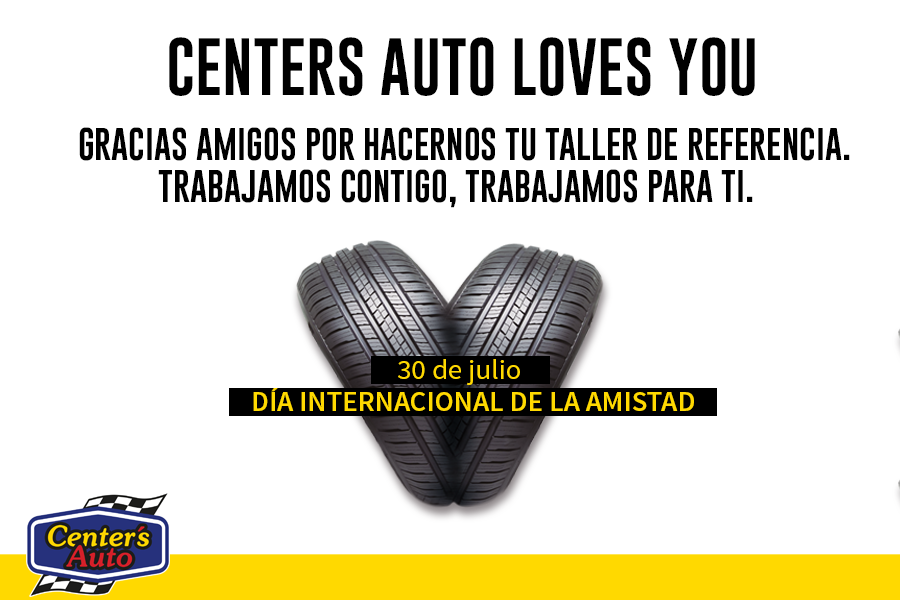 CentersAuto's tweet photo. En Centers Auto sabemos lo importante que es un amigo. Gracias por hacernos tu taller amigo y confiar en nosotros para dejarnos tu vehículo.
#centersauto #amigos #DiaDeLaAmistad #Talleres https://t.co/eMW4vtcDUm