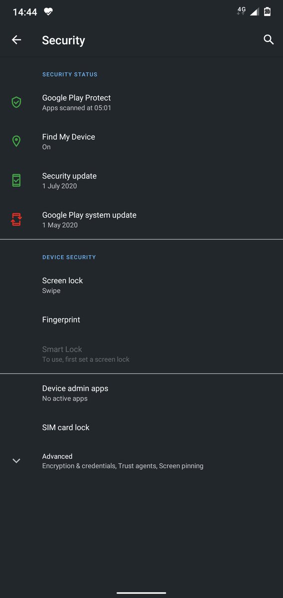 KShabbirahemad's tweet image. Google Play system update is in the red colour but when we check for Google Play system update, it shows no Google Play system update is available. I am using Nokia 6.1 Plus device.
Why is it so?
#AndroidHelp