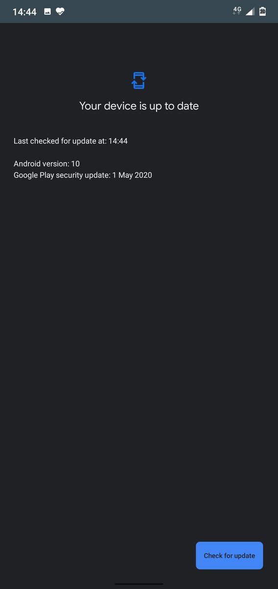 KShabbirahemad's tweet image. Google Play system update is in the red colour but when we check for Google Play system update, it shows no Google Play system update is available. I am using Nokia 6.1 Plus device.
Why is it so?
#AndroidHelp