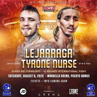 Great chatting to @TyroneNurse last night, deep in preparation for his rumble with Lejarraga in Marbella! Not a fight to be slept on during the restart! #sunshineandascrap #boxing