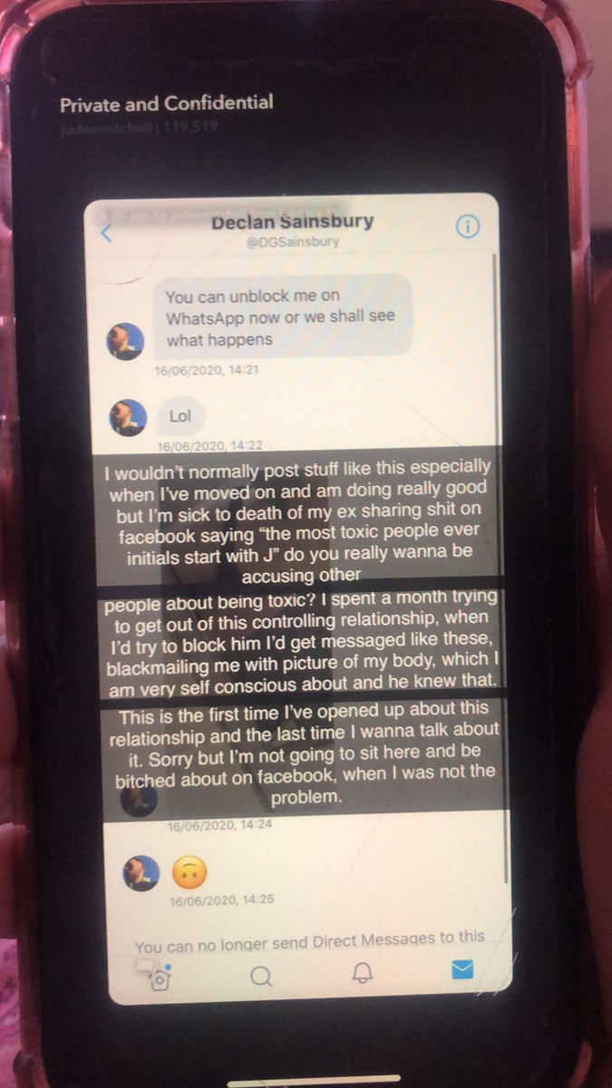 BenOshea99's tweet photo. @DGSainsbury yooo bigman? This is what you’re on? You best hope this doesn’t get reposted anymore you loon. Stop talking smack to girls you fucking neek. Keep talking shit and then “we’ll see what happens”. Didn’t you threaten to kill yourself if she broke up with you☠️🥱 do it. https://t.co/4nD9nOSmwx