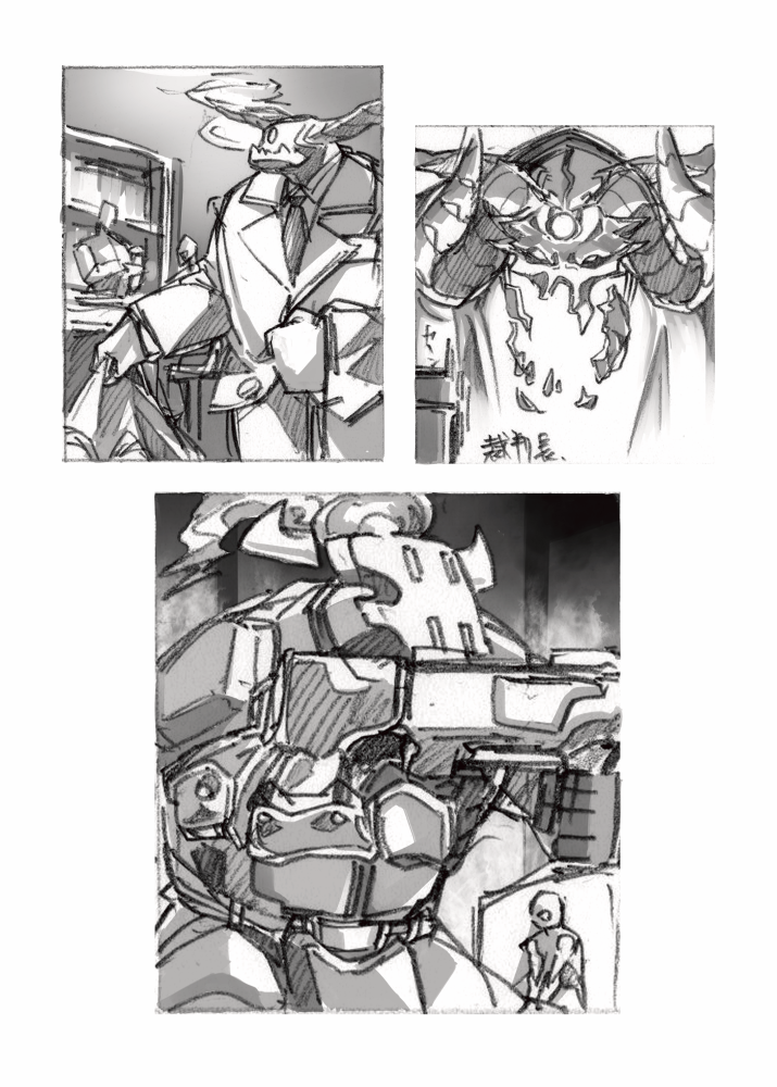#みなさん去年の今頃はどんな絵描いてましたか 
コミティア用の創作物描いてました。(現在も着々と進行中) 