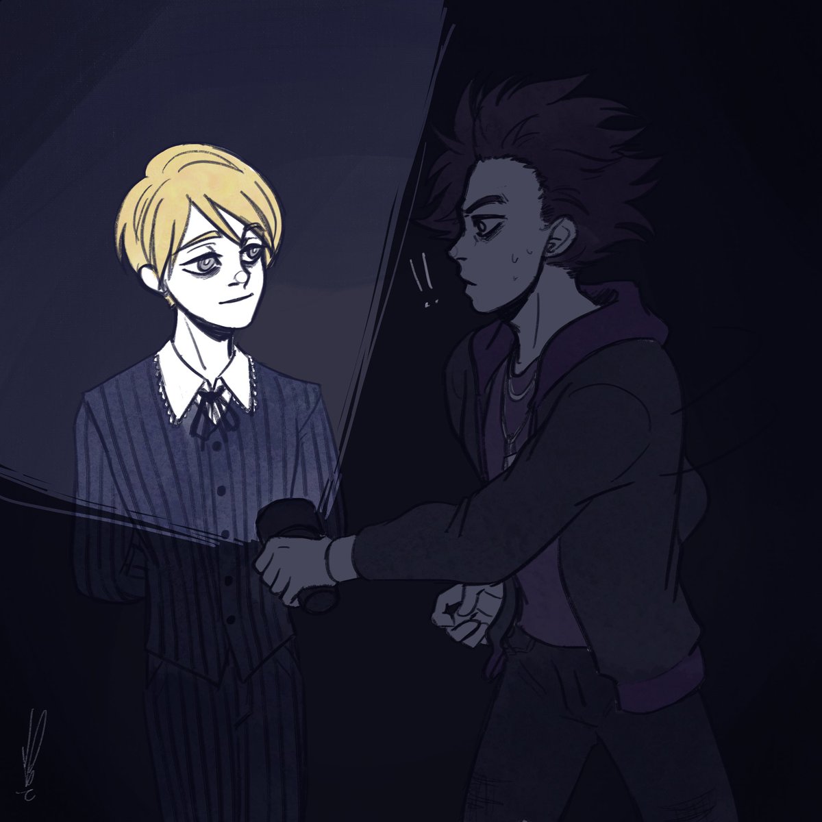 More Emo Shinsou & Addams Neito #bnha #mha #monoma #shinsou #monoshin.