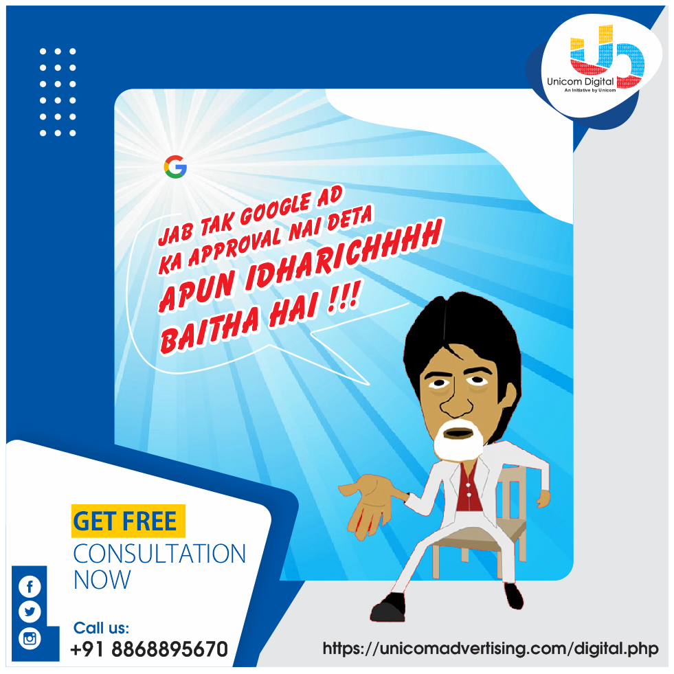 UnicomDigital's tweet photo. If you have a disapproved ad, please use Self-Service Appeals or Policy Manager, which allows you to appeal a policy decision directly from your Google Ads account using just a few clicks.
#googleads #facebookads #paidcampaigns #socialmediatrainer #remoteworkers #virtualbusiness https://t.co/5C03iNEot8