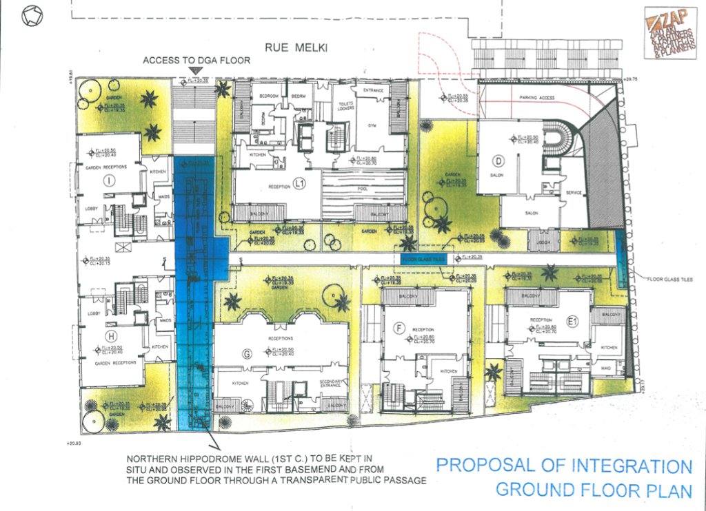 بال٢٠١٣، نقد وزير الثقافة  #غابي_ليون القانون بتوقيعه على قرار تفكيك آثار ميدان سبق الخيل الروماني بمنطقة وادي أبو جميل ببيروت والمحمي من قبل المدرية العامة للآثار وقيد الكشف والدرس، وأصدر القرار بتفكيك ودمج أجزاء منو بمشروع سكني استثماري فخمالمشروع حالياً متوقّف والموقع مهمل
