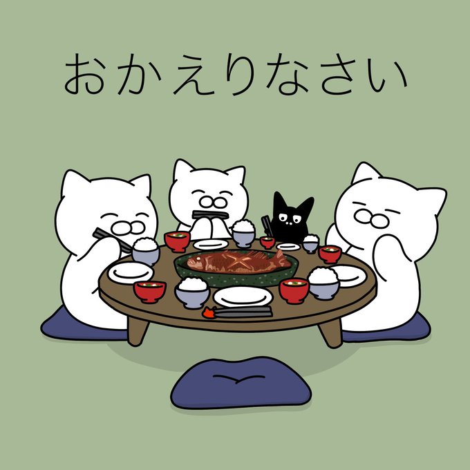 「猫 座布団」のTwitter画像/イラスト(新着)