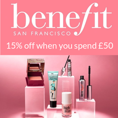 GlamGeek's tweet image. ow.ly/WHWS50AM5XD 15% off £50 spend at benefit - use GlamGeek code LAMG-EEKL at checkout #benefit #makeup #beauty #beautyoffers