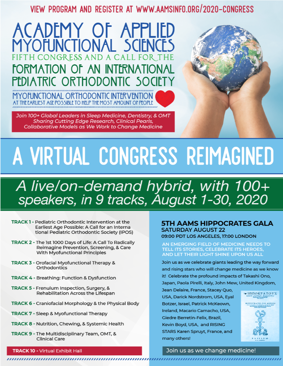 Countdown to the AAMS Virtual Congress - ReImagined! 😛 - *aamsinfo.org/2020-congress*