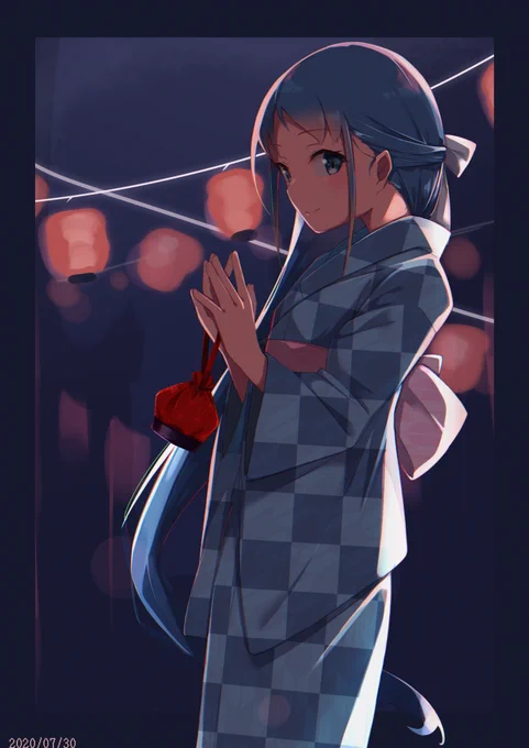 五月雨ちゃんの浴衣姿が見たい
#艦これ
#五月雨 