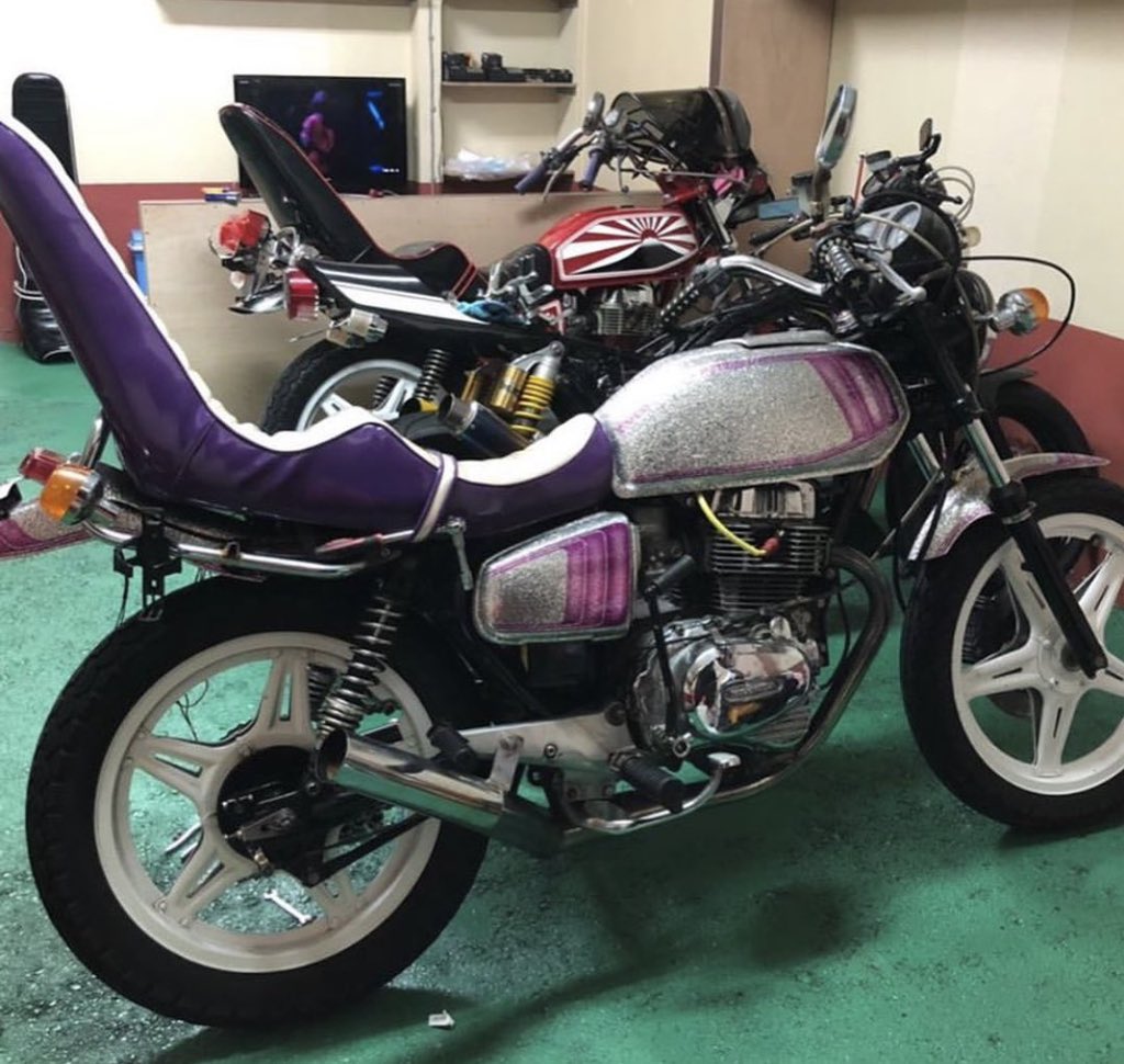 cb400t cb250t ホーク バブ シート チョビ三 ヤカンタンク-