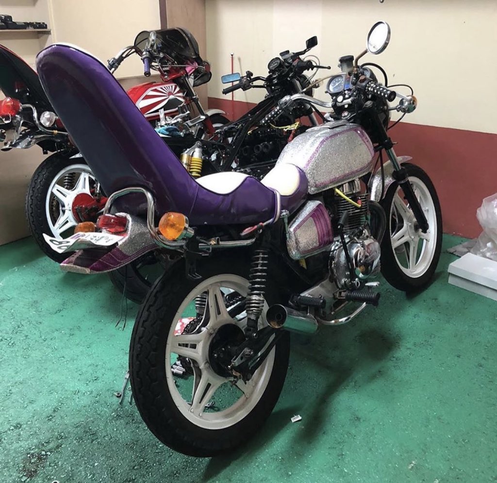 xjr400三段シート６０センチ