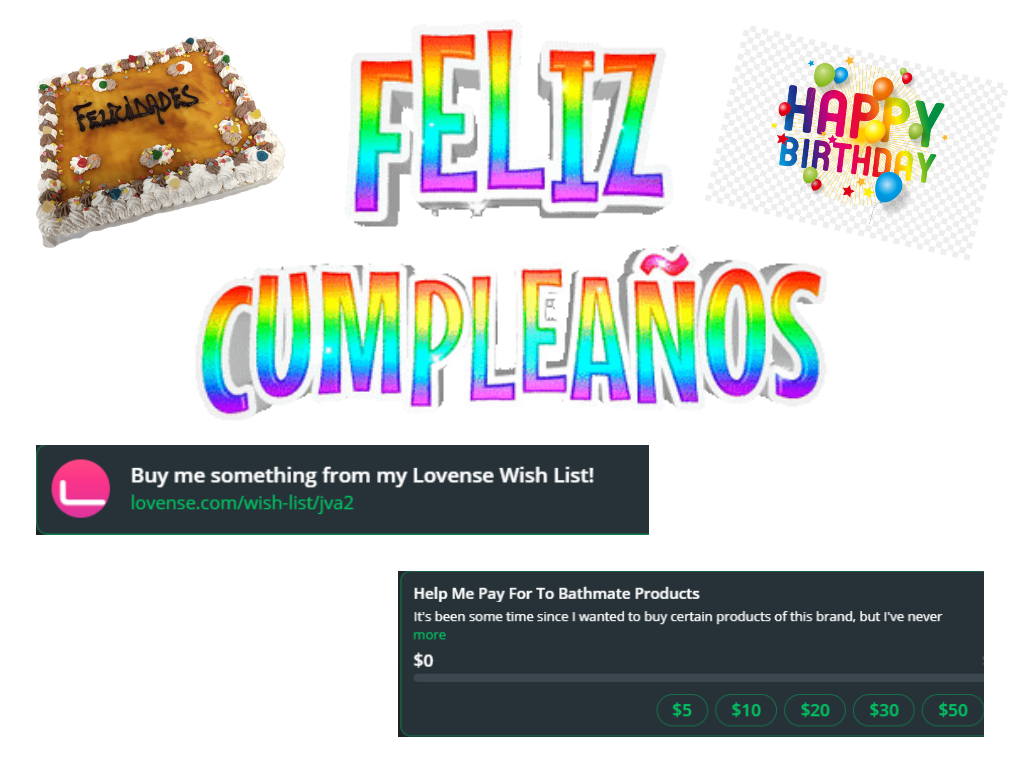 Feliz Cumplea?os A Mi, Happy Birthday To Me! #CAM4 
@Cam4_GayES @Cam4_GayFR @Lila_c4 @Cam4_GayIT @cam4_gayDE