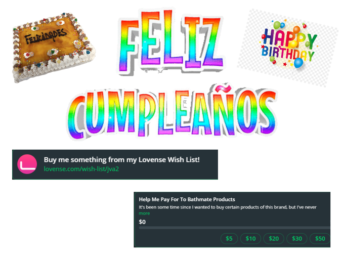 Feliz Cumpleaños A Mi, Happy Birthday To Me! #CAM4 
@Cam4_GayES @Cam4_GayFR @Lila_c4 @Cam4_GayIT @cam4_gayDE