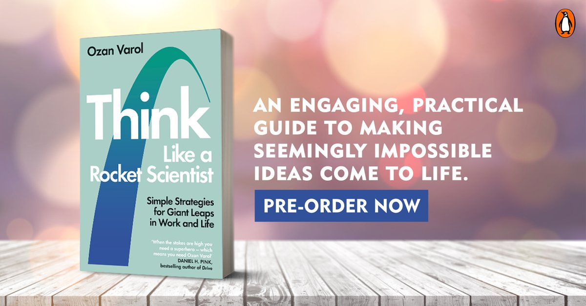 PenguinIndia's tweet photo. An insightful book which will make you think bigger, better and bolder. #ThinkLikeARocketScientist
Get your copy here: https://t.co/p5ZxOjxukf https://t.co/ykhPooHBJQ