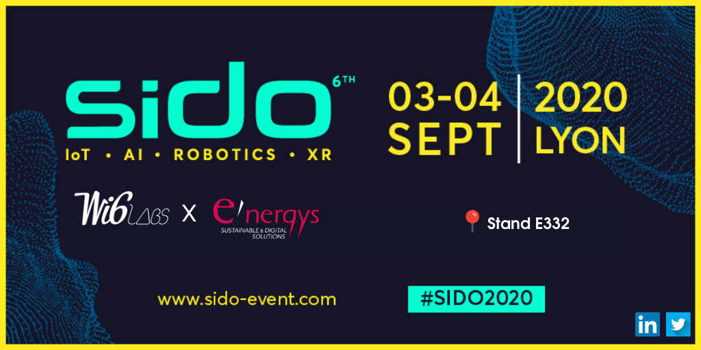 wi6labs's tweet photo. Wi6Labs et son partenaire @e_nergys seront présents au @SIDOevent les 3 et 4 septembre pour vous présenter Wiotys by E'nergys ! Bel été à vous ☀️
#sido2020 #iot #event #savethedate #lyon #innovation #technologies #network #transitionenergetique #smartbuilding https://t.co/TlyxuPiwfG