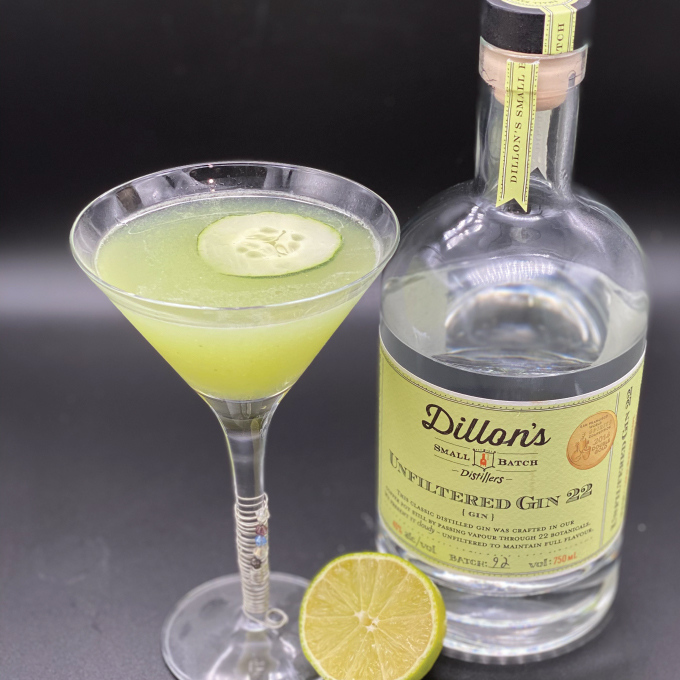 BaconSomething's tweet photo. Cucumber Gin Gimlet
Our #thirstythursday cocktail uses #cucumber fresh out of the garden, lime and your favorite Gin.   Nothing like sipping summer in a glass. https://t.co/6ZtREsRLHE
#cocktail #gin #dillonsdistillery #summerveggies #easyrecipes #maplebaconsomething #cucumber https://t.co/OYcAA2jP9f