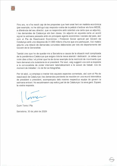 Quim Torra i Pla tweet media