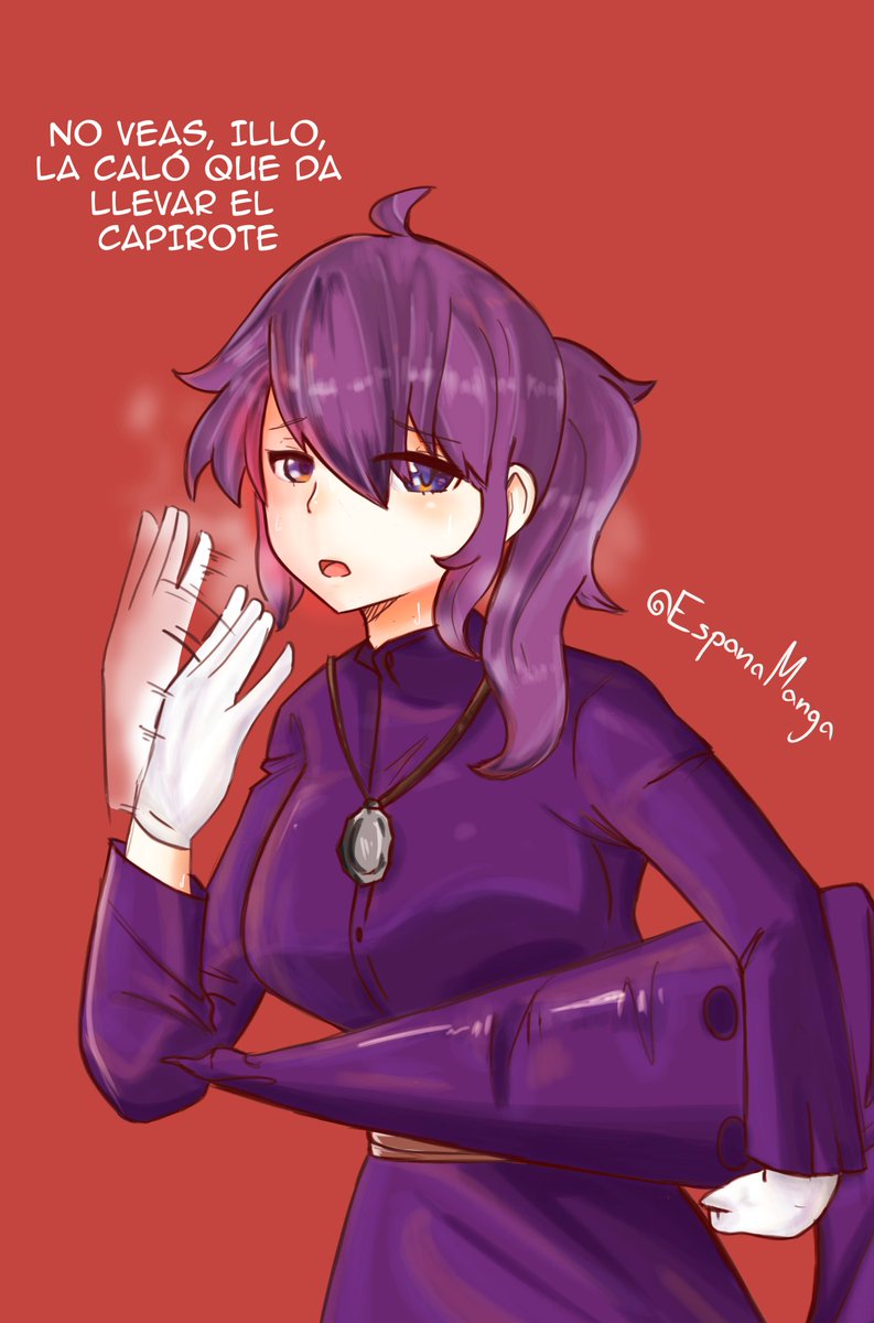 EspanaManga's tweet photo. Creo que esta será mi obra magna: Nazarena-chan https://t.co/H7v5GGTF6u