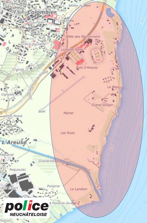 polneuch's tweet image. Appel à la prudence pour les propriétaires de chiens. Plusieurs canidés ont été empoisonnés dans un secteur compris entre Colombier et l'embouchure de l'Areuse ne.ch/autorites/DJSC…