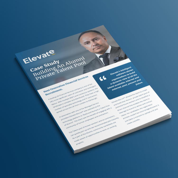 elevatedirect's tweet photo. Learn how our client  within eighteen months built a talent pool of five thousand alumni contractors. https://t.co/AwdbDjyrYB https://t.co/zer9fWalFp