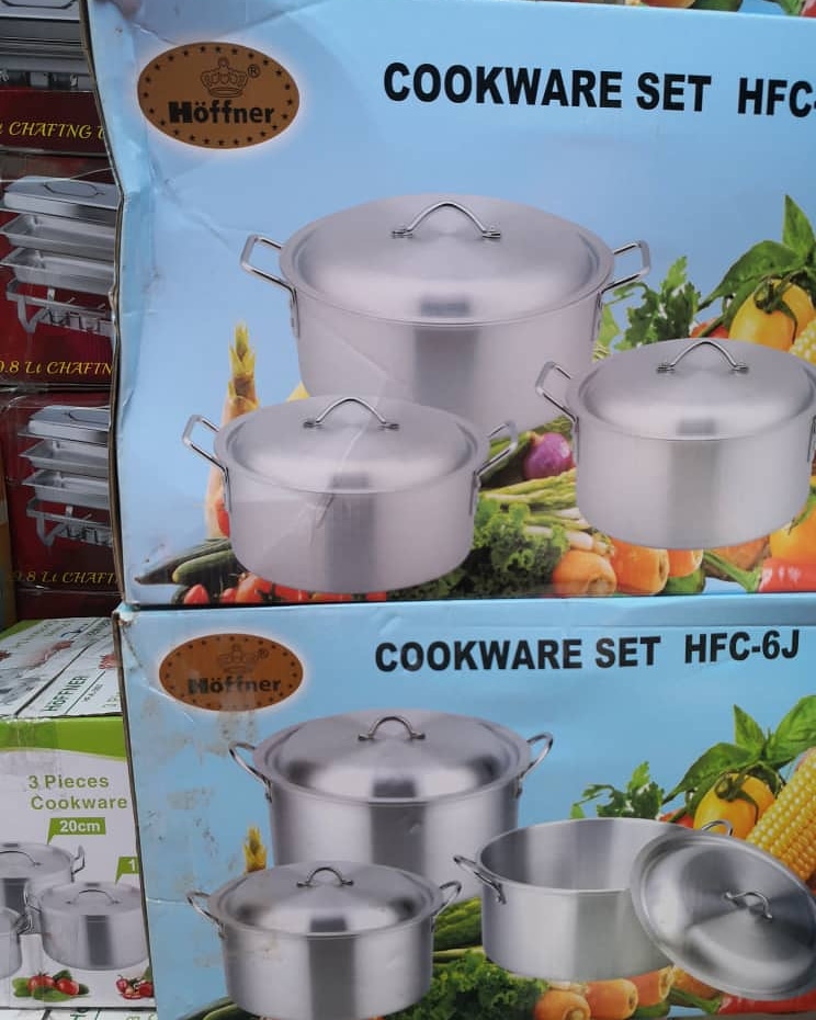 mercyskitchen's tweet image. 3pcs cookware set available for 9,500

#cookingpots #cookingpotsinibadan