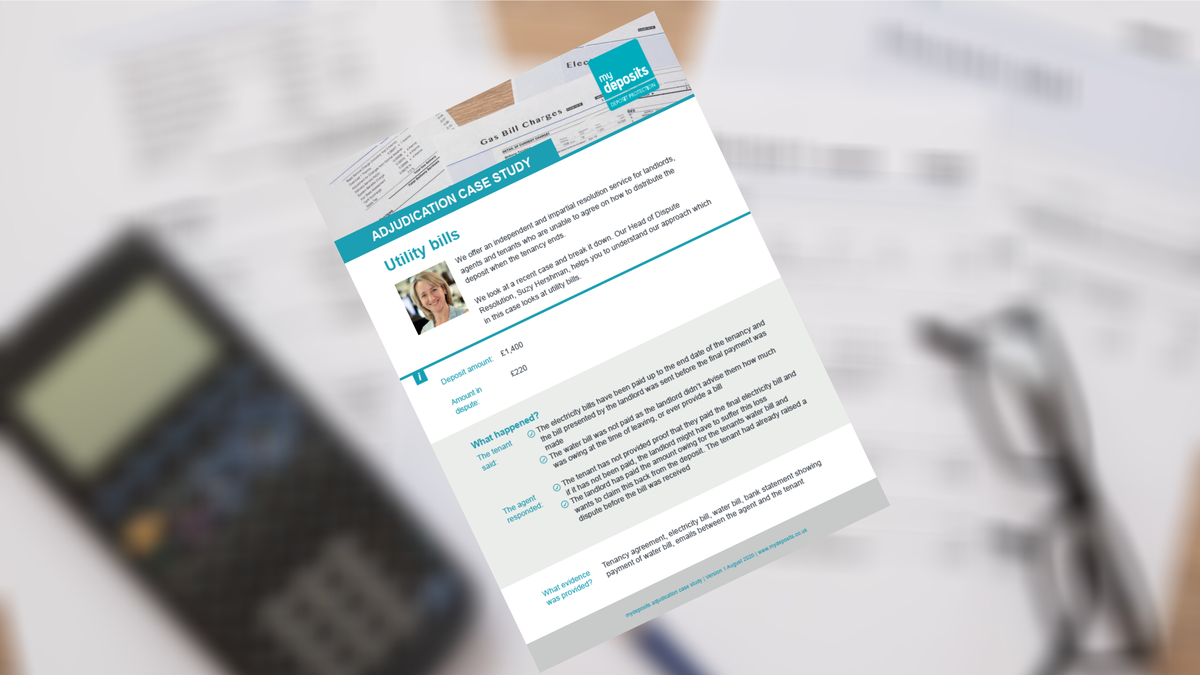 What happens when a tenant leaves a property with unpaid utility bills? Find out in this months dispute case study ➡️ bit.ly/39EULiJ #lettingagents #landlords #propertymanagement