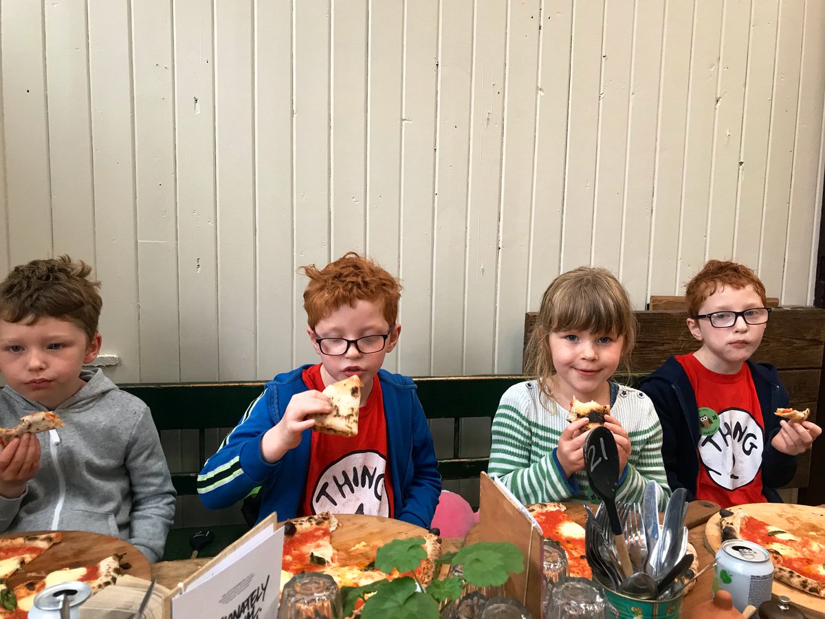 Now the school holidays have officially kicked in don’t forget that <a href="/Picturedromemac/">PicturedromeMacc</a> <a href="/MarketHouseAlty/">Market House*</a> <a href="/MackieMayor/">Mackie Mayor</a> are ideal for a spot of lunch. Honest Crust, keeping the kids quiet 20 minutes at a time, since 2013.