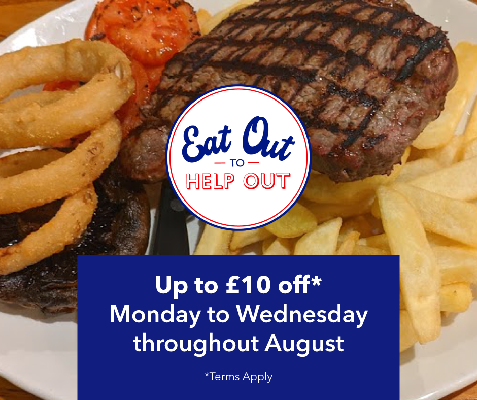 We're taking part in the #EatOutToHelpOut out government scheme. Join us every Monday to Wednesday throughout August (starting from the 03/08) and enjoy up to £10 on all food and soft drinks. 
#IsleofWight #IOW #pureislandhappiness #SupportIOW #pubgrub