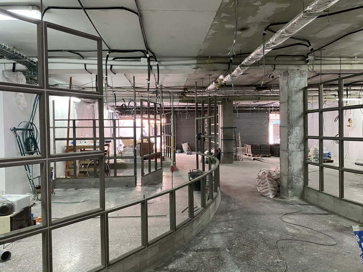 ProyectosMB2's tweet image. Work in progress… 

Muy ilusionados con la ejecución de las obras de la nueva sede corporativa de la @FundacioEM , proyecto redactado por MiAS Architects.

#designbuild #construcción #diseño