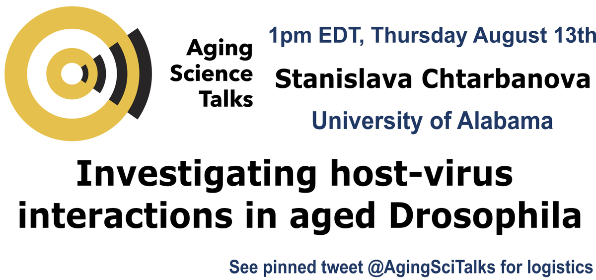 Aging Science Talks tweet media