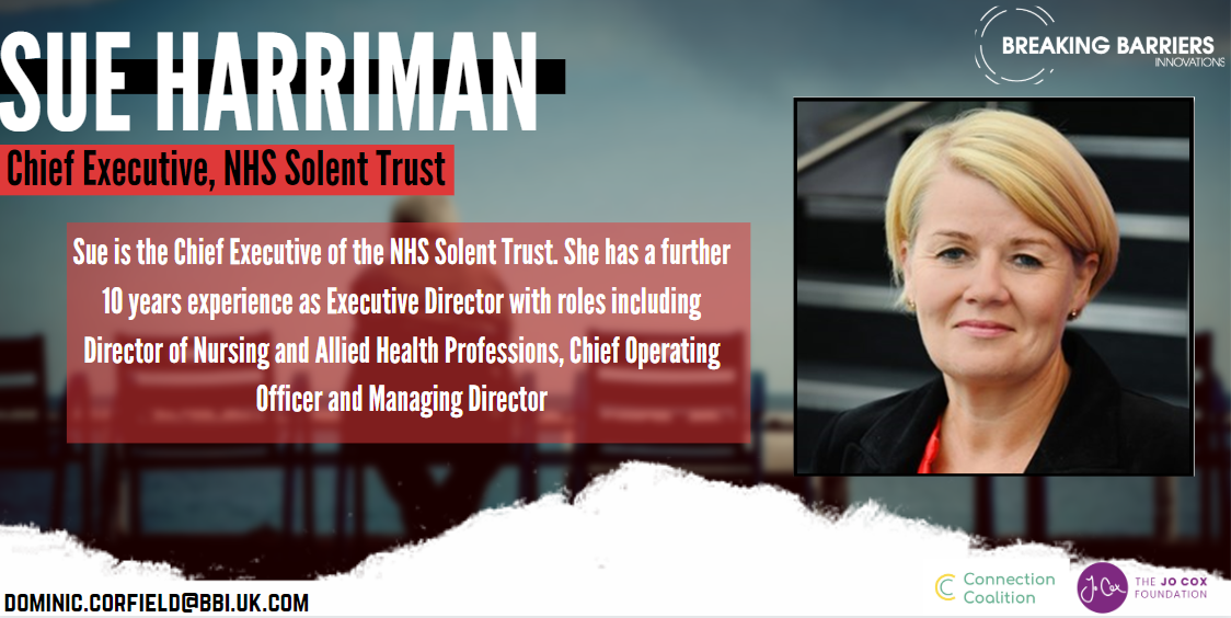InnovationsBB's tweet photo. Sue Harriman, the CEX of @SolentNHSTrust now sharing with us why the @InnovationsBB was a good fit for them #CommunityMakesUs

🗣️"The Solent Vision has been based around people... the place, the people, our staff"🗣️ https://t.co/45xxrhcWls