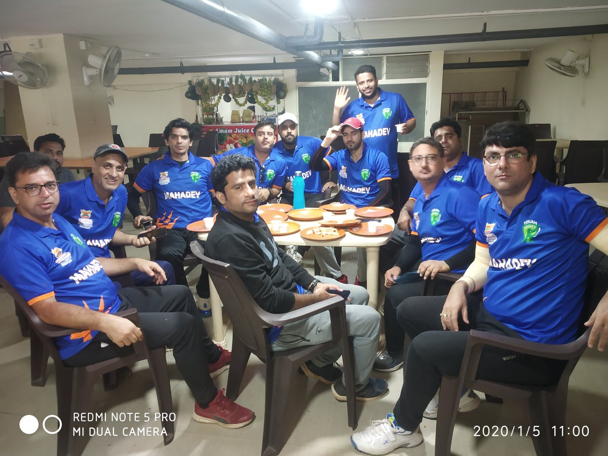 Team Mahadev <a href="/2019/">Nathaniel</a> Ajinkya Dy Patil University Ground. Yekjah League Matches.