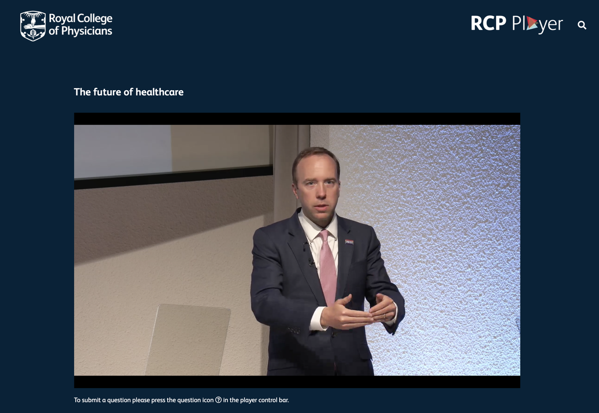 'What would have taken months took minutes... Today I want to start a conversation that pouts these values into action'  @MattHancock wants to draw on 7 lessons 'but first we have to value our people'  #OurNHSPeople  #WeAreTheNHS