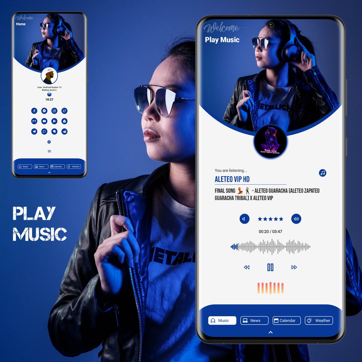 Android15Kustom's tweet image. ✔️Preset: KLWP RS-06
One Page
🔹Used:
🔘Nova Launcher
🔘Klwp

👉 Download:
play.google.com/store/apps/det…

🔹VIDEO:
youtu.be/6Hm8dFpvDl4

#klwp #homescreen #ui #uidesign #Themes #personalizacionandroid #kustom #kwgt #novalauncher #Illustrations