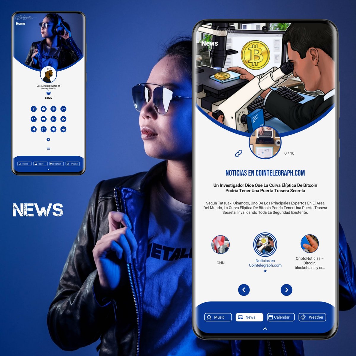 Android15Kustom's tweet image. ✔️Preset: KLWP RS-06
One Page
🔹Used:
🔘Nova Launcher
🔘Klwp

👉 Download:
play.google.com/store/apps/det…

🔹VIDEO:
youtu.be/6Hm8dFpvDl4

#klwp #homescreen #ui #uidesign #Themes #personalizacionandroid #kustom #kwgt #novalauncher #Illustrations