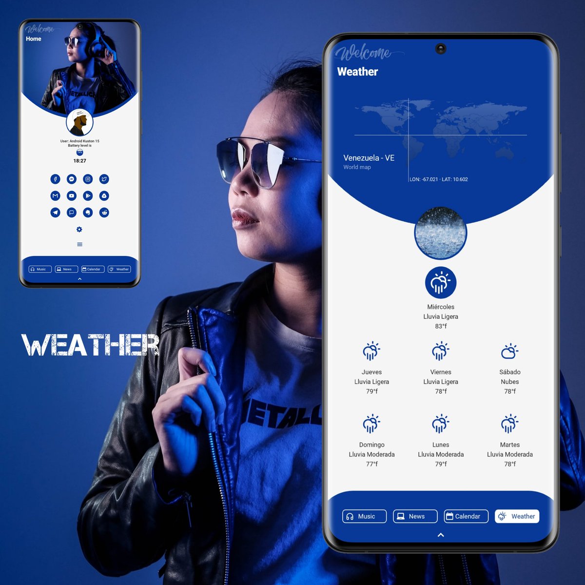 Android15Kustom's tweet image. ✔️Preset: KLWP RS-06
One Page
🔹Used:
🔘Nova Launcher
🔘Klwp

👉 Download:
play.google.com/store/apps/det…

🔹VIDEO:
youtu.be/6Hm8dFpvDl4

#klwp #homescreen #ui #uidesign #Themes #personalizacionandroid #kustom #kwgt #novalauncher #Illustrations