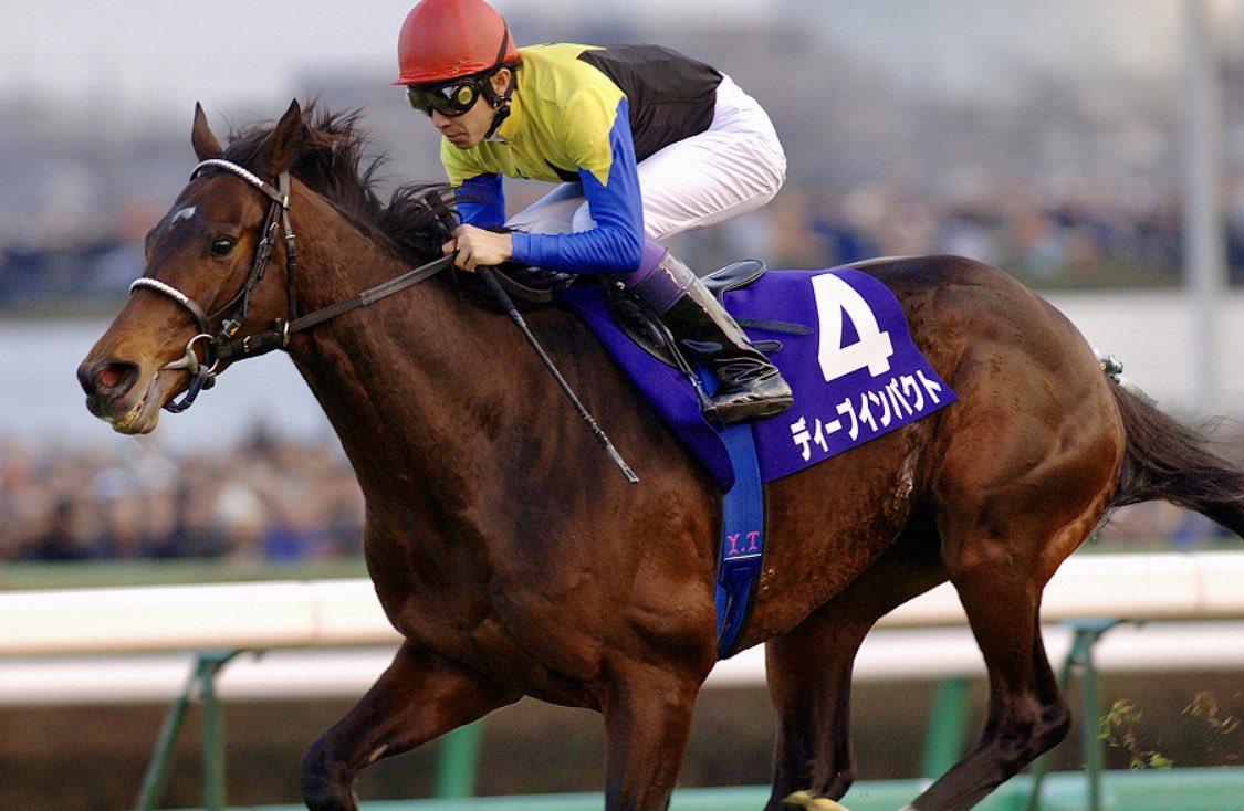 MarubeniTakashi's tweet photo. Today is one year since the death of Japanese treasure horse Deep Impact.  All horse racing fans in Japan mourn for the great horse.
#DeepImpact #Deep_Impact
#ディープインパクト #英雄 https://t.co/L7CKnd8pzX
