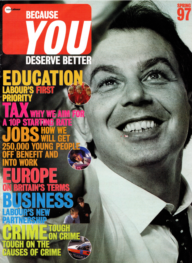 Next up, guest curator  @ekpizarro looked at the 1997 General Election, where the Labour Party won a landslide election led by Tony Blair.
